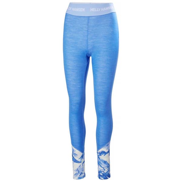 Helly Hansen Lifa Merino Midweight Gra Pohjakerroksen Housut Sininen M Nainen
