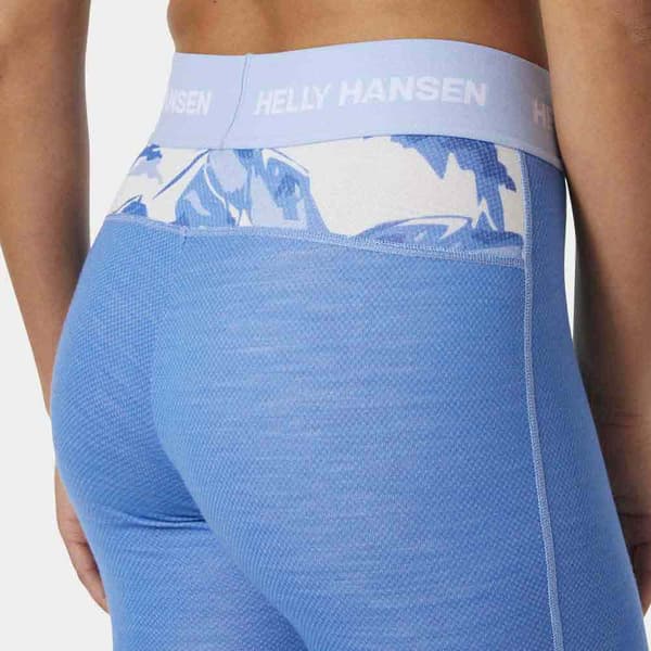 Helly Hansen Lifa Merino Midweight Gra Pohjakerroksen Housut Sininen M Nainen
