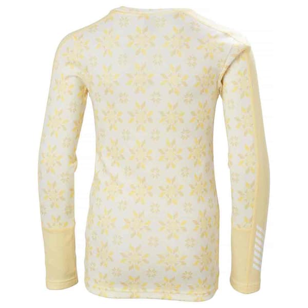 Helly Hansen Graphic Lifa Merino Youth Baslager Set Gul 12 Years Pojke