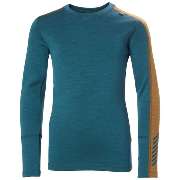 Helly Hansen Lifa Merino Midweight Set Baslager Set Blå 14 Years Pojke