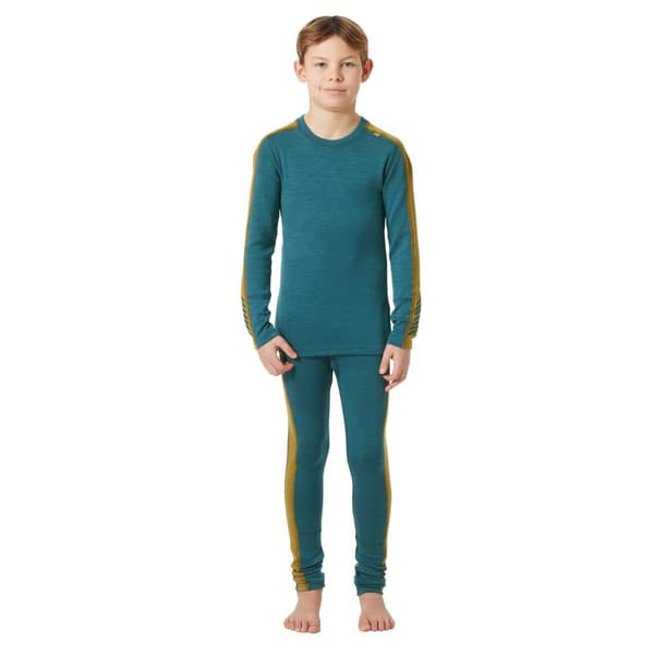 Helly Hansen Lifa Merino Midweight Set Baslager Set Blå 14 Years Pojke