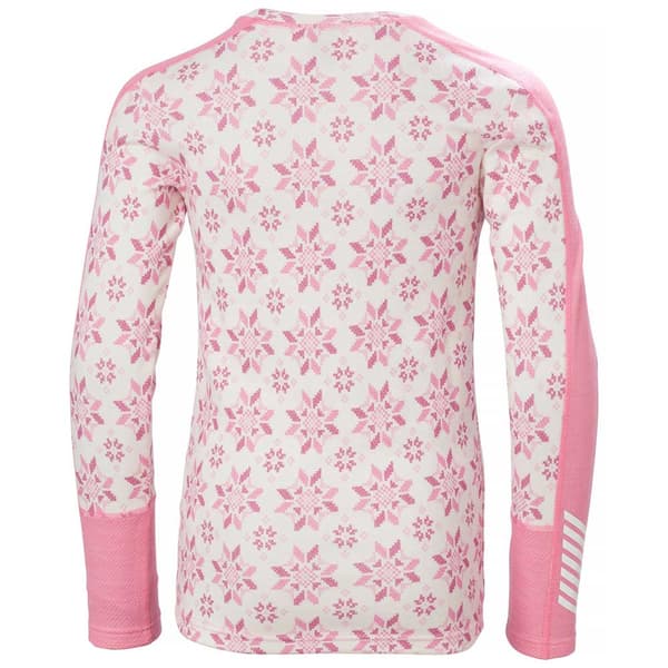 Helly Hansen Graphic Lifa Merino Youth Baslager Set Rosa 14 Years Pojke