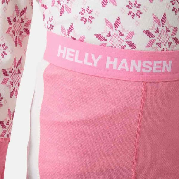 Helly Hansen Graphic Lifa Merino Youth Baslager Set Rosa 14 Years Pojke