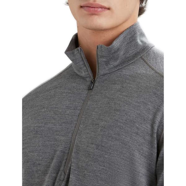Icebreaker Merino 260 Tech Langærmet Baselayer Grå M Mand