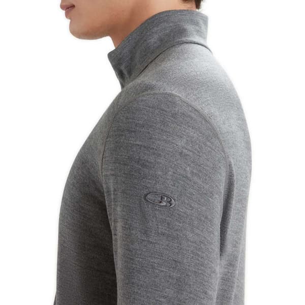 Icebreaker Merino 260 Tech Langærmet Baselayer Grå M Mand