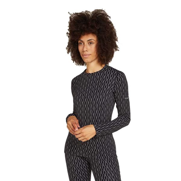 Icebreaker Merino 260 Vertex On-piste Langærmet Baselayer Sort M Kvinde
