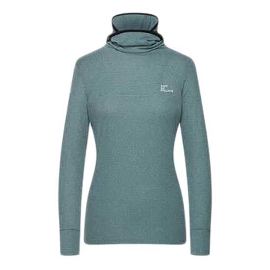 CafÉ Du Cycliste Flore Langærmet Baselayer Grøn M Kvinde