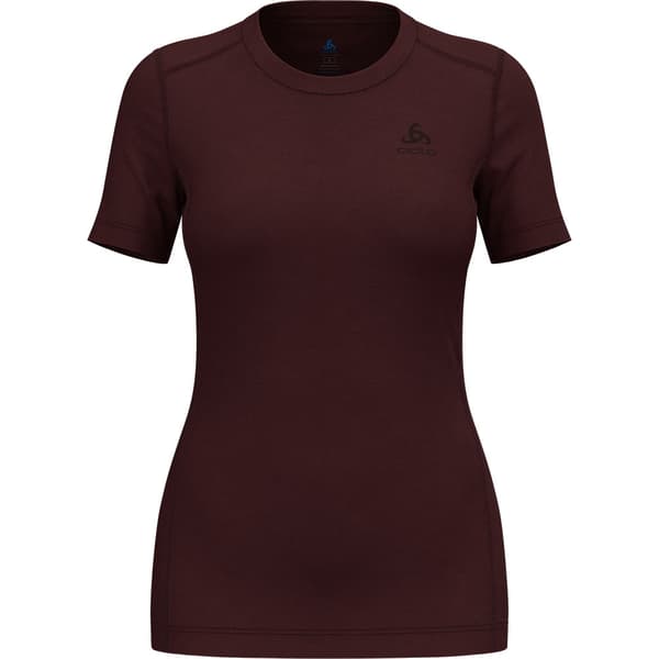 Odlo Merino 200 Kortärmad Baslager Brun M Kvinna