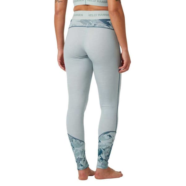Helly Hansen Lifa Merino Midweight Gra Pohjakerroksen Housut Harmaa M Nainen