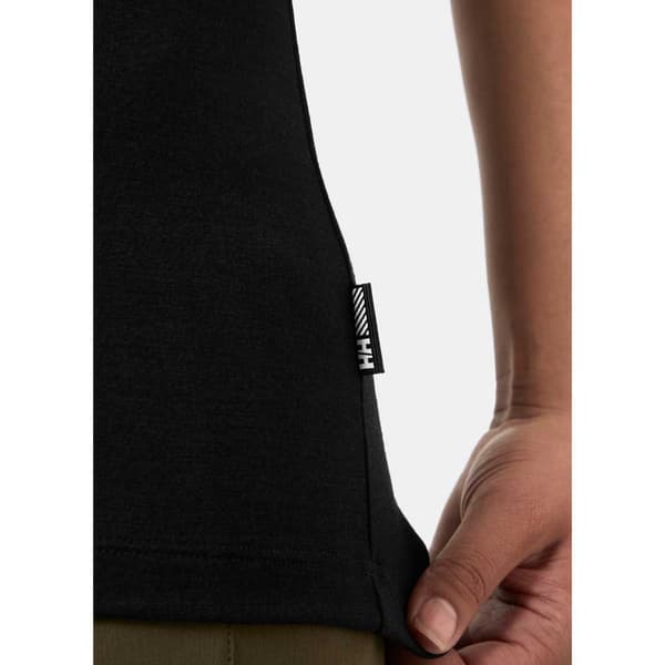 Helly Hansen Durawool Kortærmet Baselayer Sort XS Kvinde