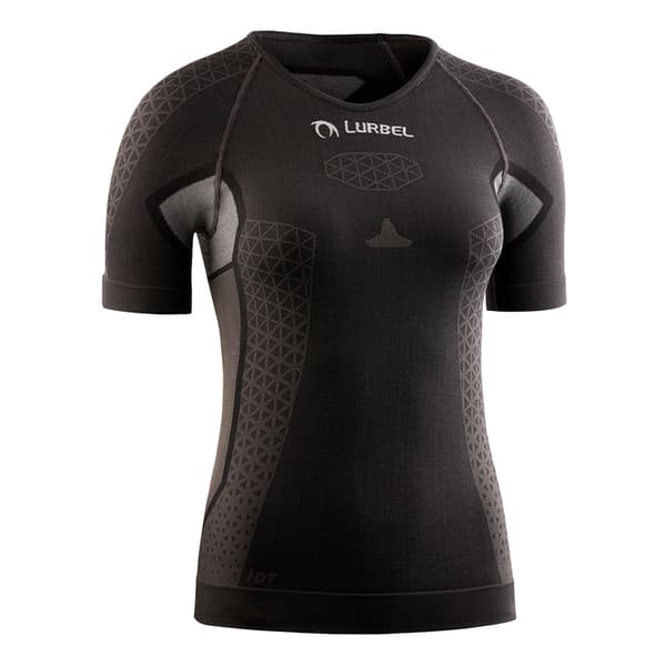Lurbel Cristallo Kortærmet Baselayer Sort L Kvinde