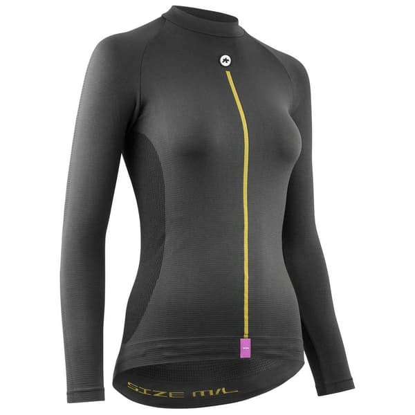 Assos 2/3 P1 Langærmet Baselayer Grå II Kvinde