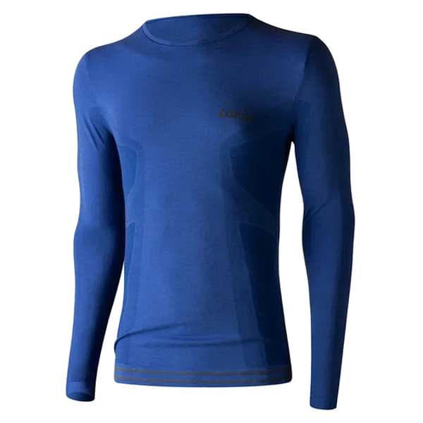 Lenz Merino 6.0 Långärmad Baslager Blå S Man