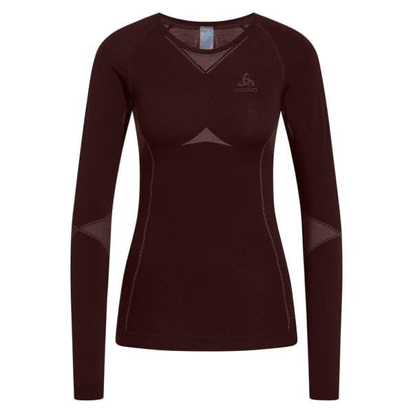 Odlo Fundamentals Performance Warm Basislagssæt Brun XL Kvinde