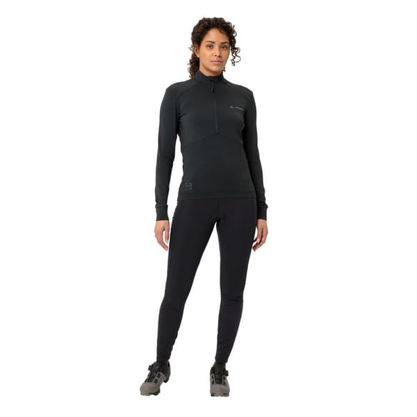 Vaude Bike Posta Ii Warm Baselagbukser Sort 38 Kvinde