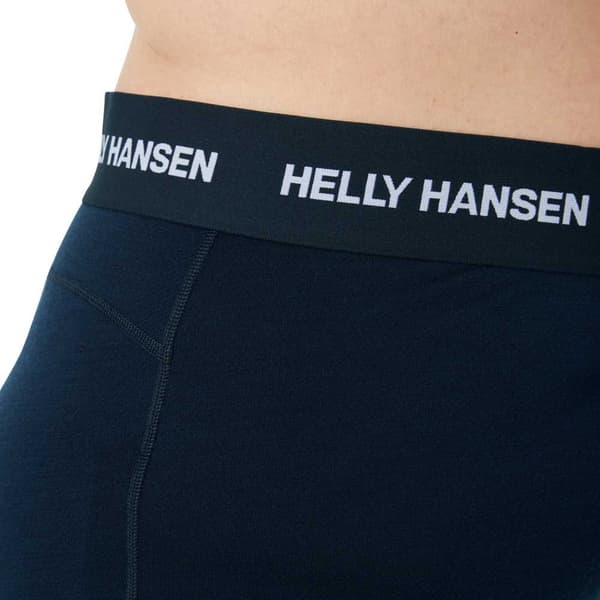 Helly Hansen Lifa Merino Midweight Plus Baselagbukser Blå 2X Kvinde