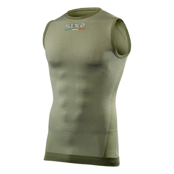 Sixs Smx Hihaton Aluspaita Vihreä XL-2XL Mies