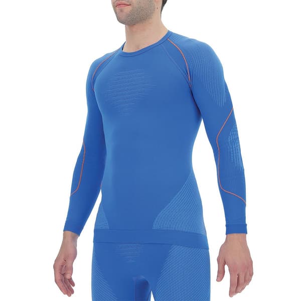 Uyn Evolutyon Langærmet Baselayer Blå 2XL Mand
