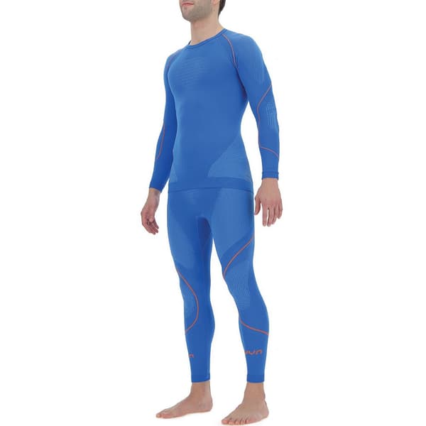 Uyn Evolutyon Langærmet Baselayer Blå 2XL Mand