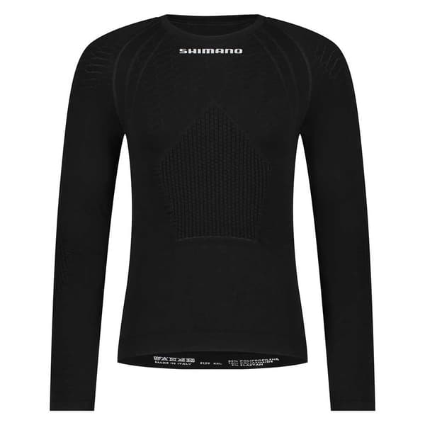 Shimano Vertex Langærmet Baselayer Sort L-XL Mand