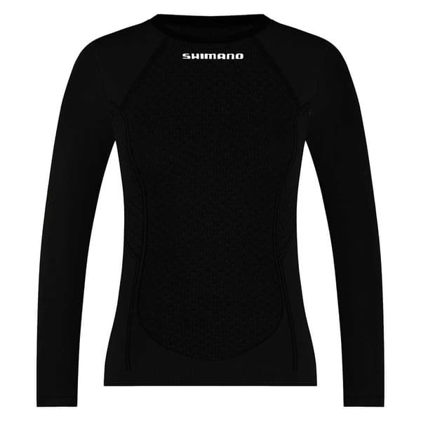 Shimano Vertex Langærmet Baselayer Sort L-XL Kvinde