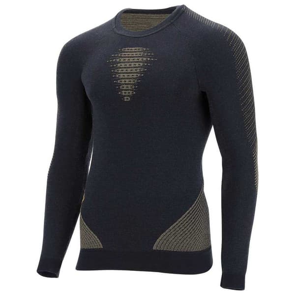 Uyn Cashmere Shiny 2.0 Långärmad Baslager Blå 2XL Man