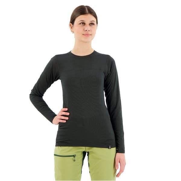 Haglofs Natural Blend Tech Långärmad Baslager Svart XL Kvinna