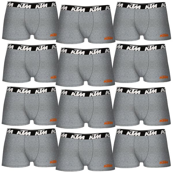 Ktm Pk5520 Boxers 12 Enheter Grå L Man