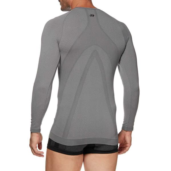 Sixs Ts2 Pitkähihainen Aluspaita Harmaa 3XL-4XL Mies