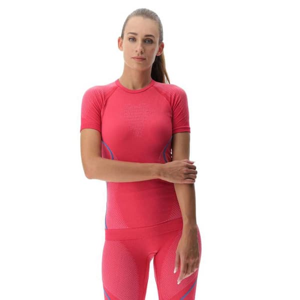 Uyn Evolutyon Kortærmet Baselayer Rød L-XL Kvinde