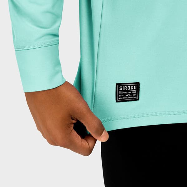 Siroko Slush Langærmet Baselayer Blå L Mand
