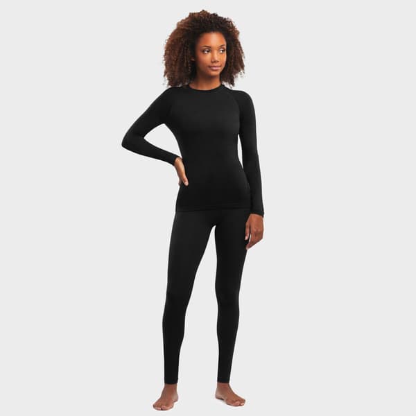 Siroko Ultimate Siberia Langærmet Baselayer Sort S-M Kvinde