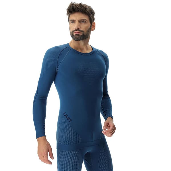 Uyn Evolutyon Langærmet Baselayer Blå 2XL Mand