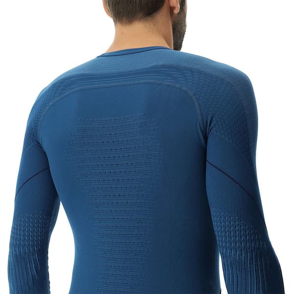Uyn Evolutyon Langærmet Baselayer Blå 2XL Mand