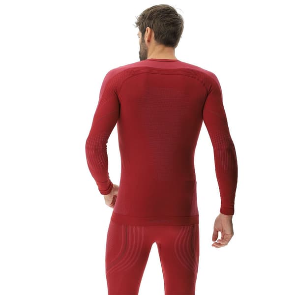 Uyn Evolutyon Langærmet Baselayer Rød S / M Mand