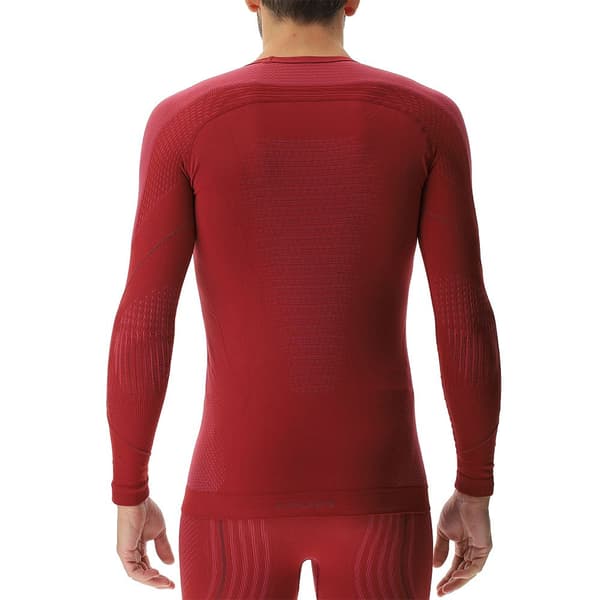 Uyn Evolutyon Langærmet Baselayer Rød S / M Mand