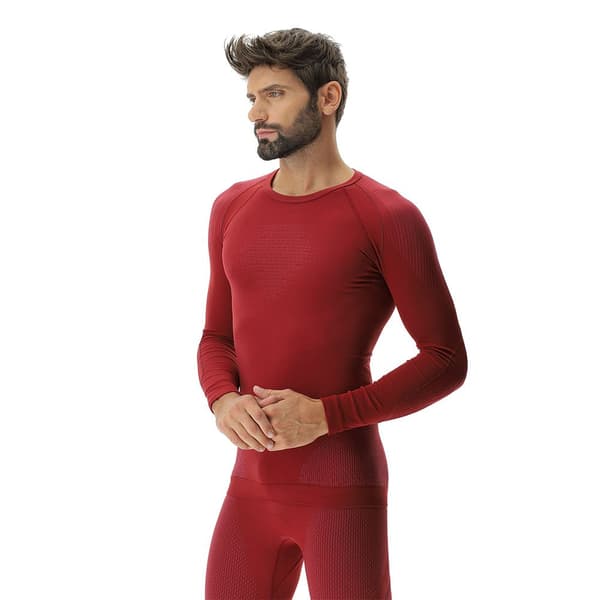 Uyn Evolutyon Långärmad Baslager Röd 2XL Man
