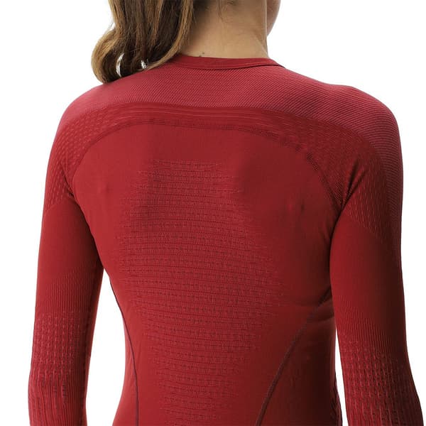 Uyn Evolutyon Langærmet Baselayer Rød S / M Kvinde