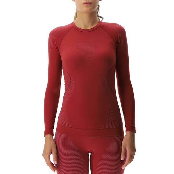 Uyn Evolutyon Langærmet Baselayer Rød S / M Kvinde