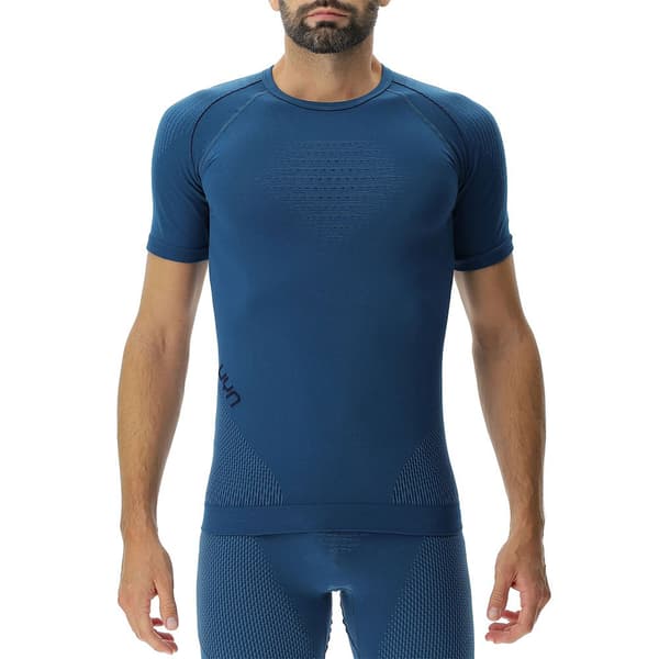 Uyn Evolutyon Kortærmet Baselayer Blå S / M Mand