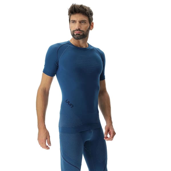 Uyn Evolutyon Kortärmad Baslager Blå 2XL Man