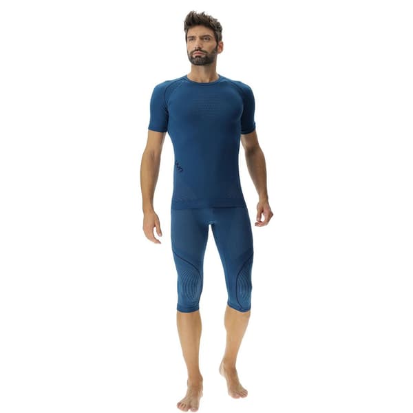 Uyn Evolutyon Kortärmad Baslager Blå 2XL Man