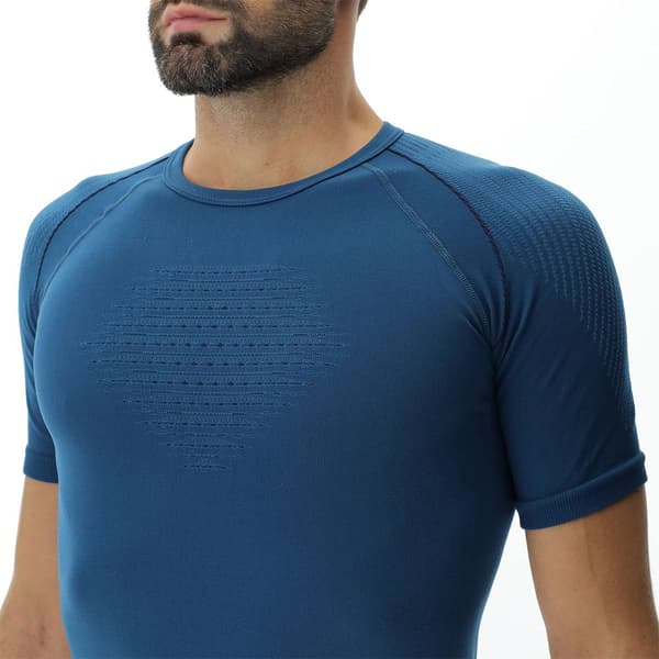 Uyn Evolutyon Kortärmad Baslager Blå 2XL Man