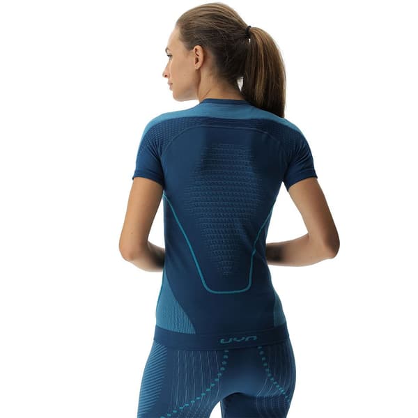 Uyn Evolutyon Kortærmet Baselayer Blå S / M Kvinde