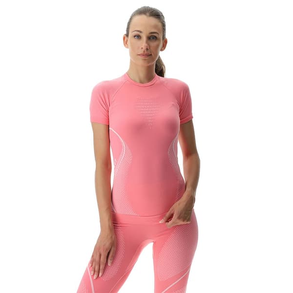 Uyn Evolutyon Kortärmad Baslager Rosa S / M Kvinna