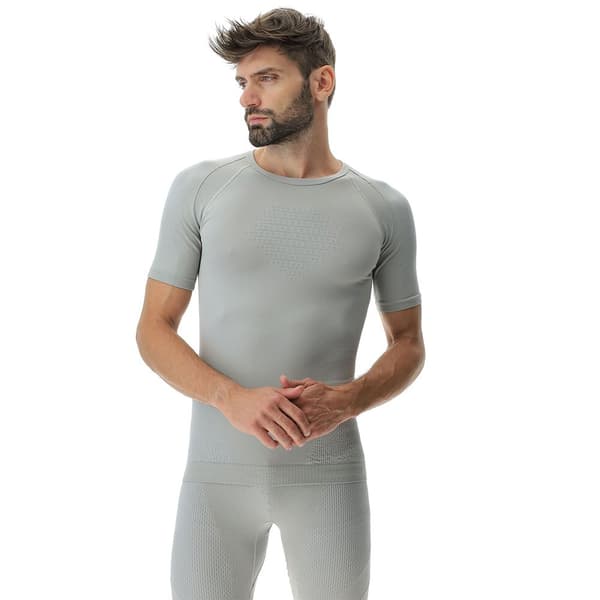 Uyn Evolutyon Kortærmet Baselayer Grå 2XL Mand