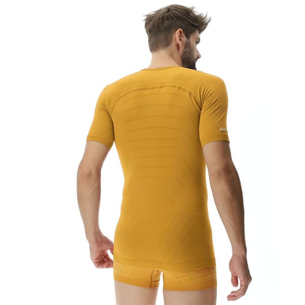 Uyn Motyon 2.0 Kortærmet Baselayer Gul 2XL Mand