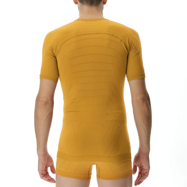 Uyn Motyon 2.0 Kortærmet Baselayer Gul 2XL Mand