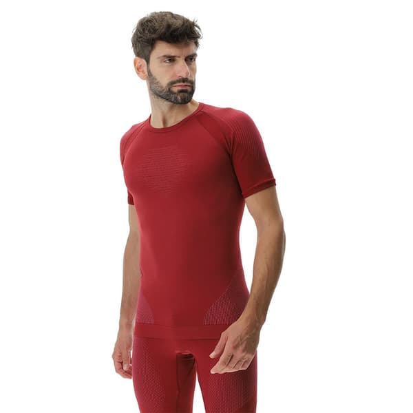 Uyn Evolutyon Kortärmad Baslager Röd 2XL Man