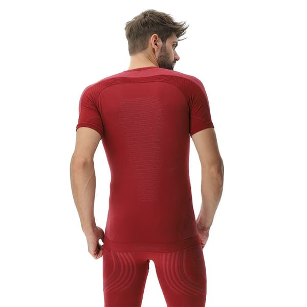 Uyn Evolutyon Kortärmad Baslager Röd 2XL Man